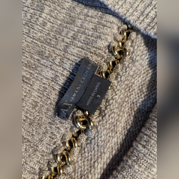 gold chain armani sweater - Picture 2 of 5